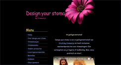 Desktop Screenshot of designyourstoma.nl